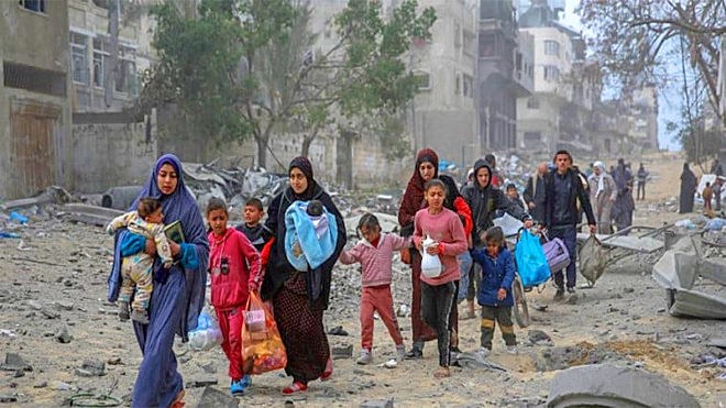 جماعة نداء السلام تستنكر الصمت العربي والمدني تجاه غزة